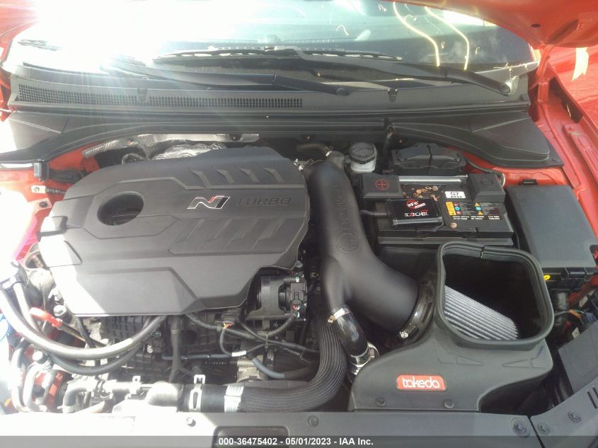 2022 HYUNDAI VELOSTER N KMHT36AH5NU013933
