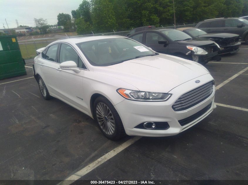 2014 FORD FUSION TITANIUM HYBRID - 3FA6P0RU3ER363207