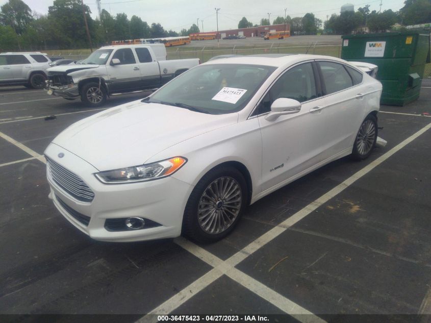 2014 FORD FUSION TITANIUM HYBRID - 3FA6P0RU3ER363207