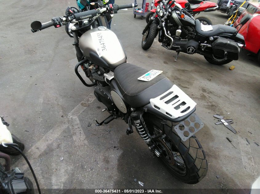 2022 TRIUMPH MOTORCYCLE STREET SCRAMBLER - SMTD44G73NTAG5172