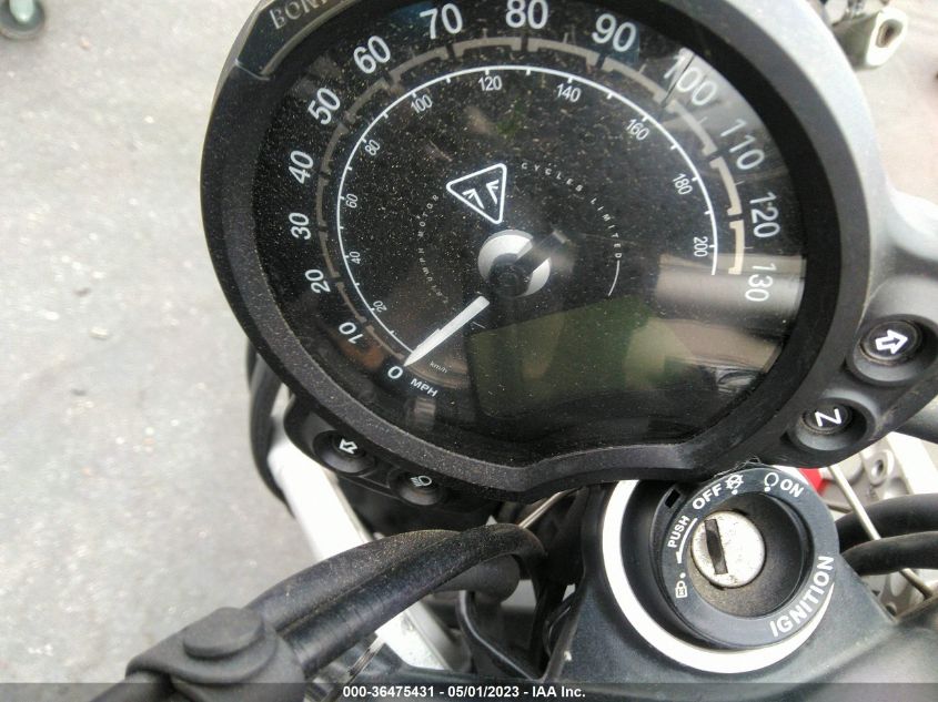 2022 TRIUMPH MOTORCYCLE STREET SCRAMBLER - SMTD44G73NTAG5172