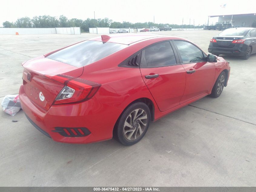 2018 HONDA CIVIC SEDAN EX - 2HGFC2F77JH506697