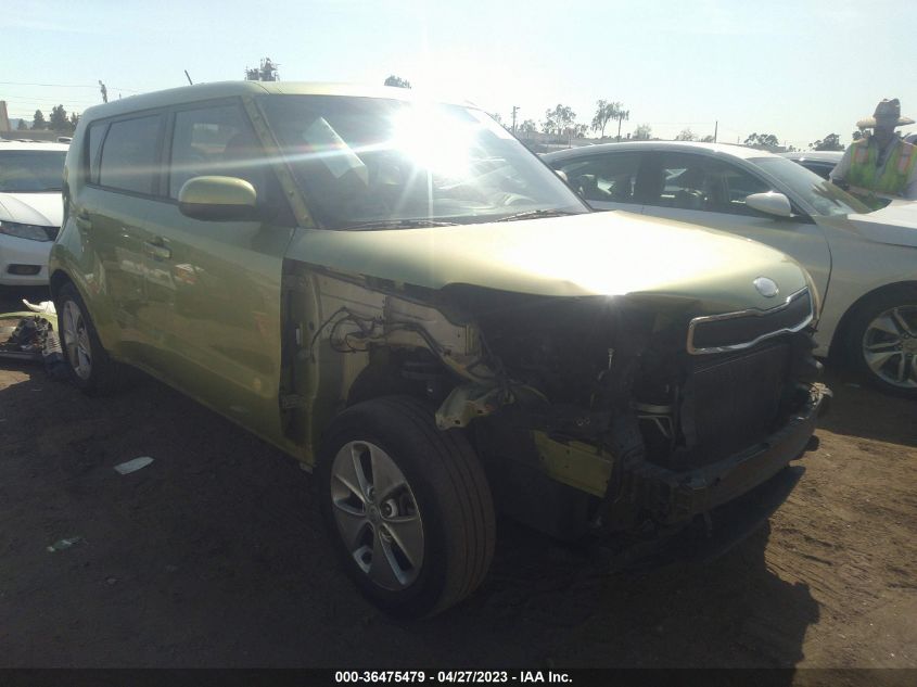 2014 KIA SOUL BASE - KNDJN2A23E7727696