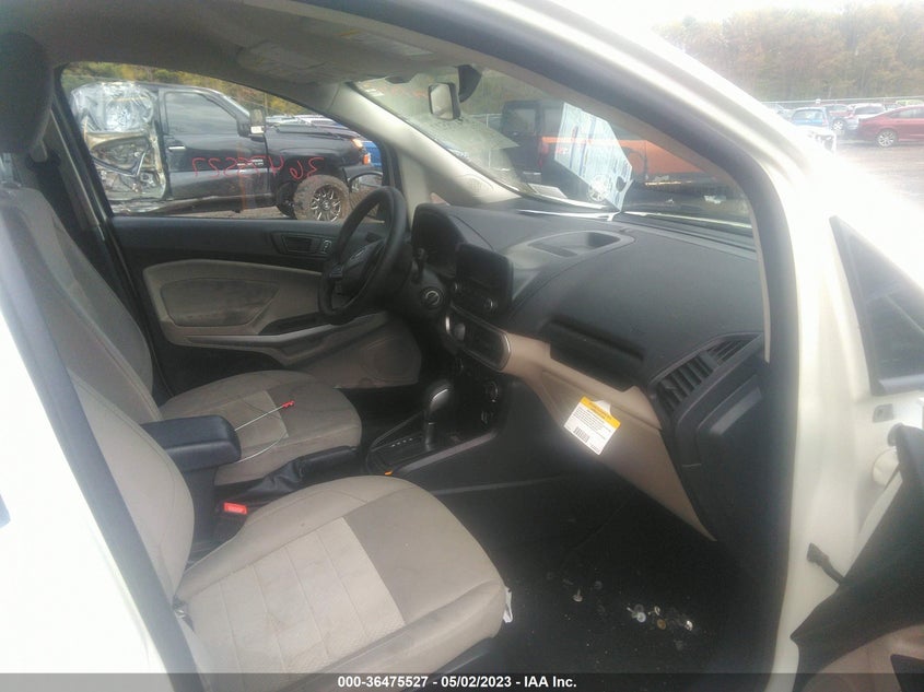 VIN MAJ6S3FL9KC304152 2019 FORD ECOSPORT S