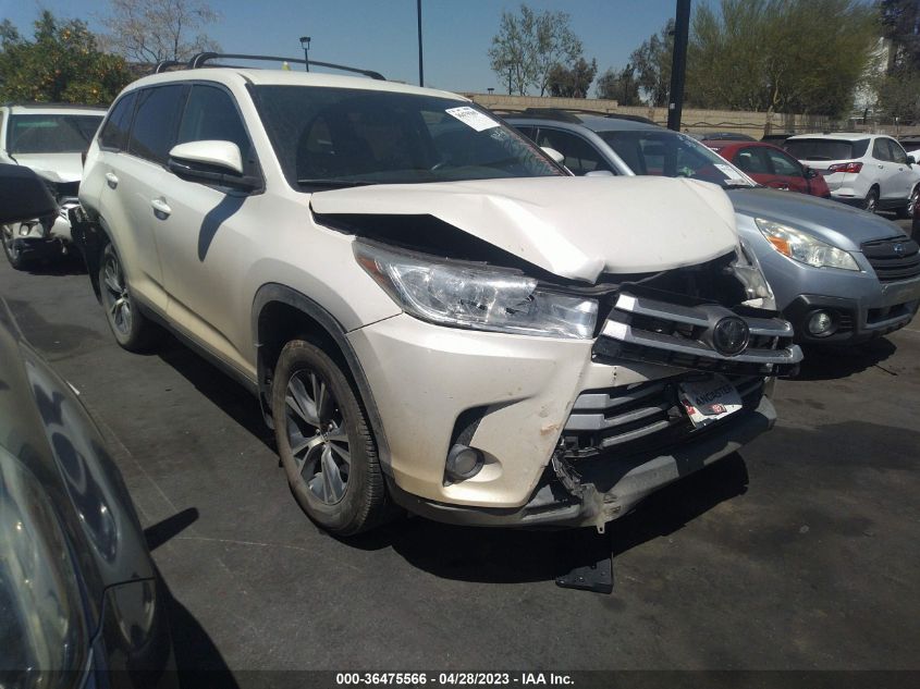 2019 TOYOTA HIGHLANDER LE - 5TDBZRFH6KS971696