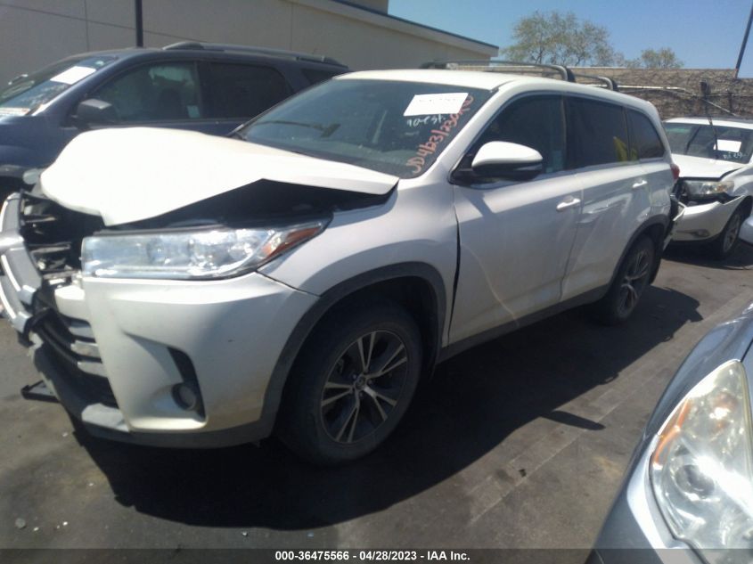 2019 TOYOTA HIGHLANDER LE - 5TDBZRFH6KS971696