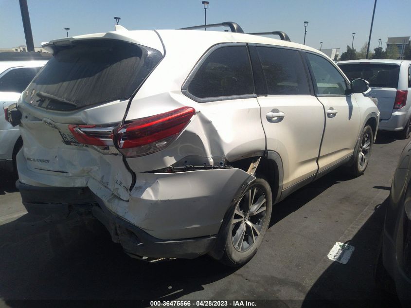 2019 TOYOTA HIGHLANDER LE - 5TDBZRFH6KS971696