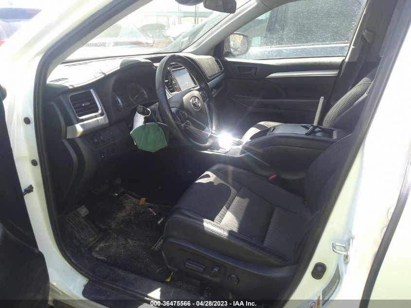 2019 TOYOTA HIGHLANDER LE - 5TDBZRFH6KS971696