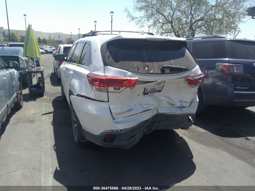 2019 TOYOTA HIGHLANDER LE - 5TDBZRFH6KS971696
