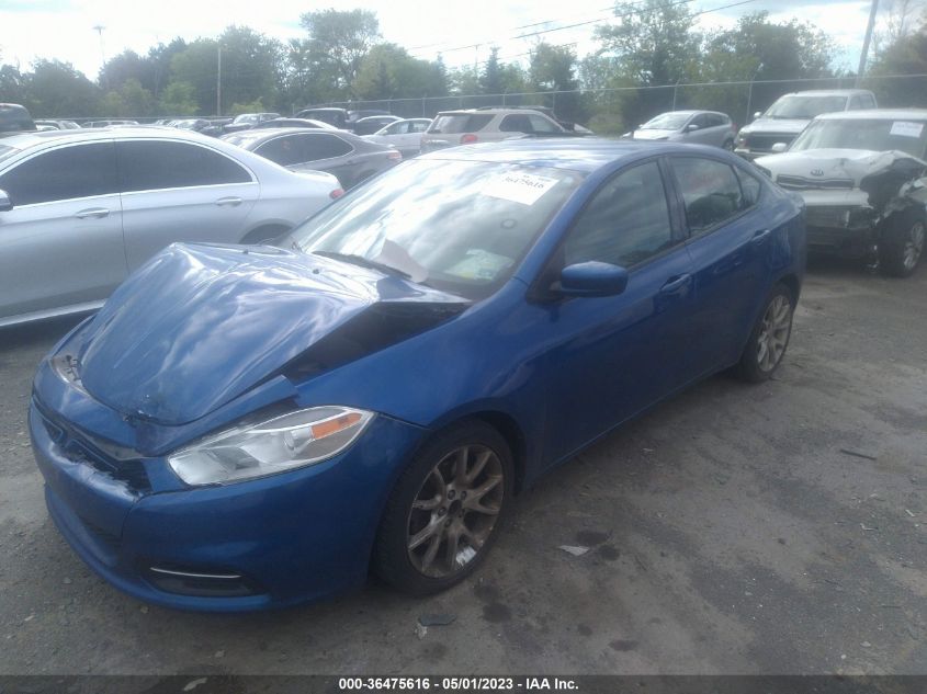 2013 DODGE DART SXT - 1C3CDFBA1DD150082