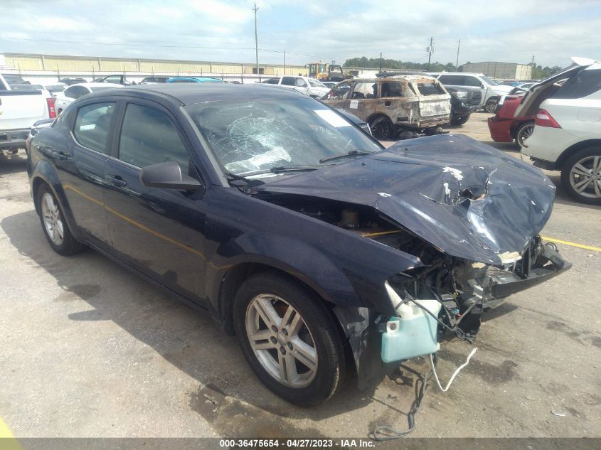 2013 DODGE AVENGER SE V6 - 1C3CDZAG1DN630589