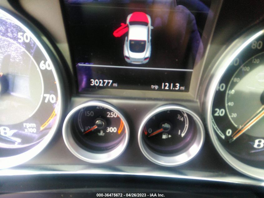 2013 BENTLEY CONTINENTAL GT - SCBFU7ZA8DC084689