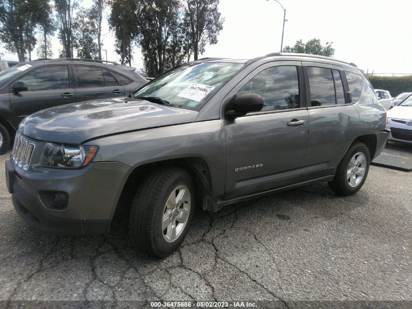 2014 JEEP COMPASS SPORT/ALTITUDE - 1C4NJCBA6ED595365