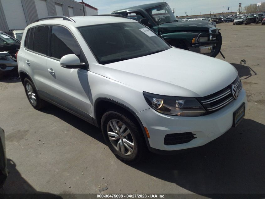 2017 VOLKSWAGEN TIGUAN - WVGAV7AX0HK028158