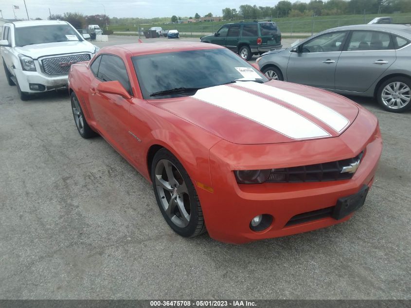 2013 CHEVROLET CAMARO LT - 2G1FC1E37D9160875