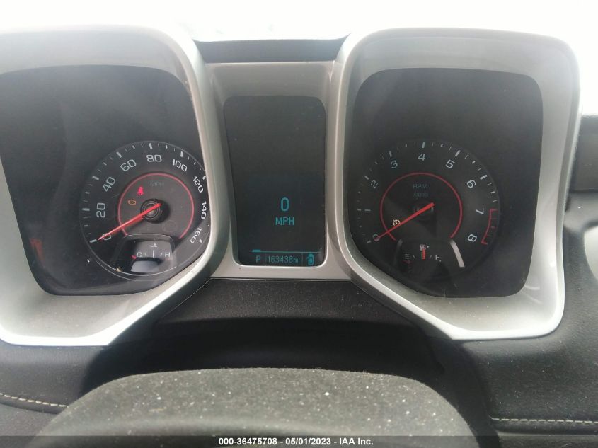 2013 CHEVROLET CAMARO LT - 2G1FC1E37D9160875