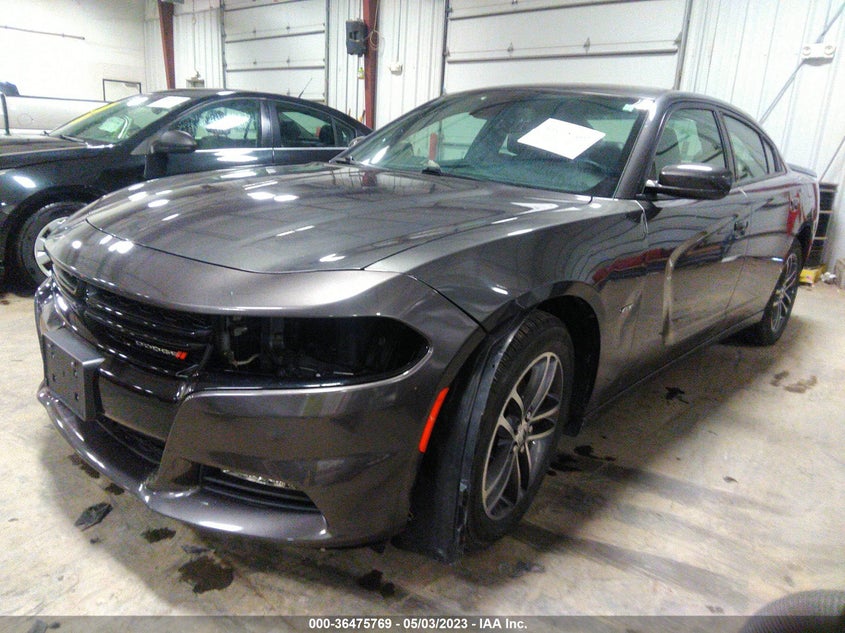 VIN 2C3CDXJGXJH130536 2018 DODGE CHARGER GT