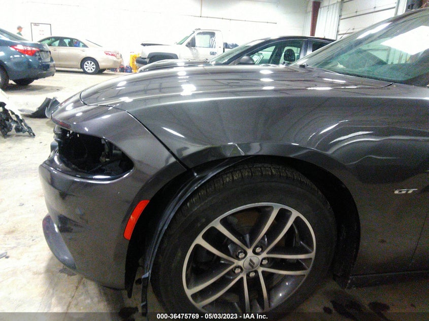 VIN 2C3CDXJGXJH130536 2018 DODGE CHARGER GT