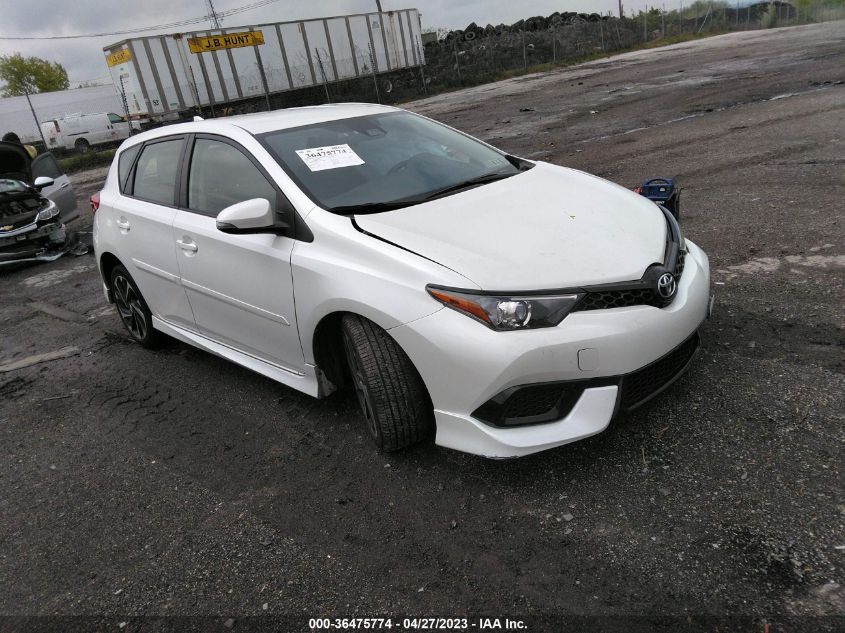 2017 TOYOTA COROLLA IM - JTNKARJEXHJ543412