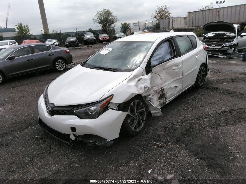 2017 TOYOTA COROLLA IM - JTNKARJEXHJ543412