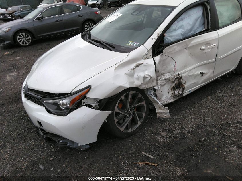 2017 TOYOTA COROLLA IM - JTNKARJEXHJ543412