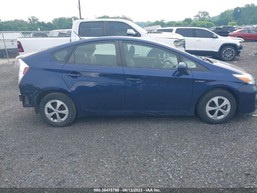 2014 TOYOTA PRIUS FOUR/FIVE/THREE/ONE/TWO - JTDKN3DU4E1770115