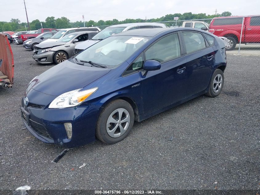 2014 TOYOTA PRIUS FOUR/FIVE/THREE/ONE/TWO - JTDKN3DU4E1770115