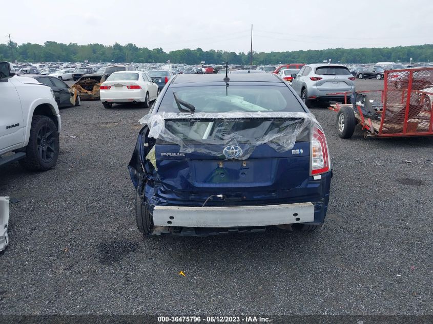 2014 TOYOTA PRIUS FOUR/FIVE/THREE/ONE/TWO - JTDKN3DU4E1770115