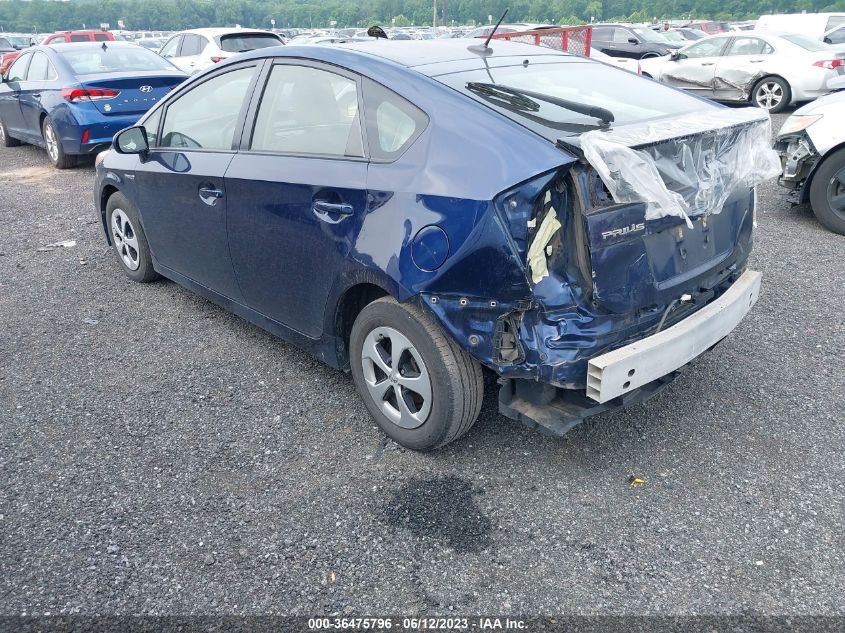 2014 TOYOTA PRIUS FOUR/FIVE/THREE/ONE/TWO - JTDKN3DU4E1770115