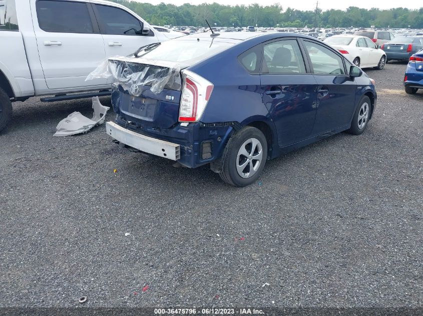 2014 TOYOTA PRIUS FOUR/FIVE/THREE/ONE/TWO - JTDKN3DU4E1770115