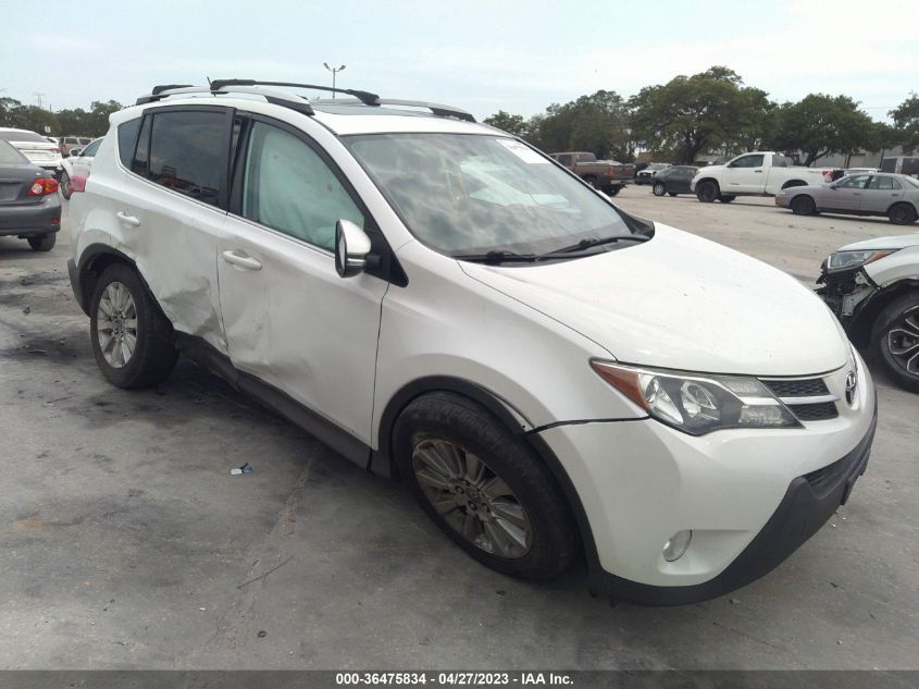 2014 TOYOTA RAV4 LIMITED - 2T3DFREV3EW138708