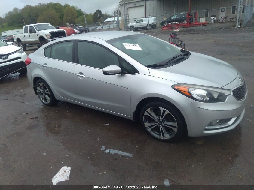2014 KIA FORTE EX - KNAFX4A84E5208004
