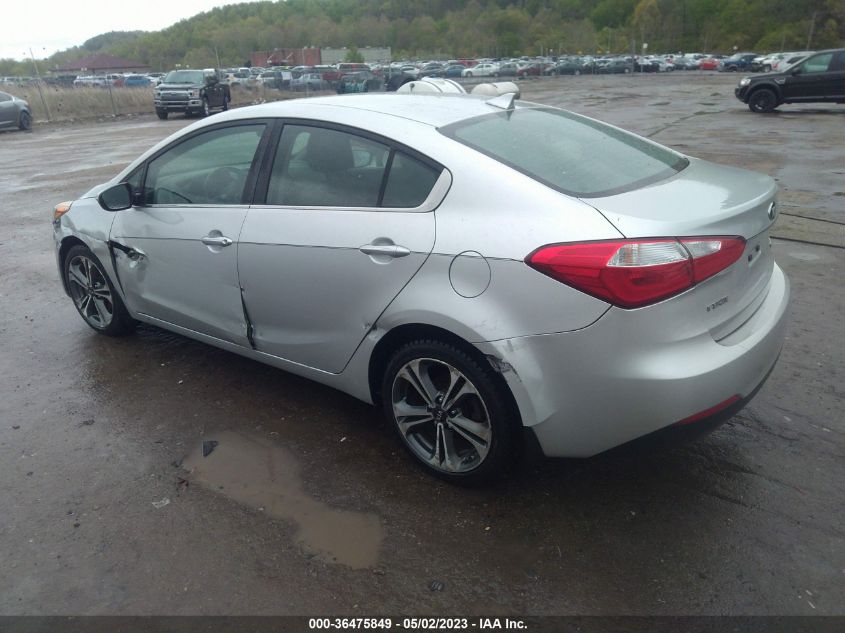 2014 KIA FORTE EX - KNAFX4A84E5208004