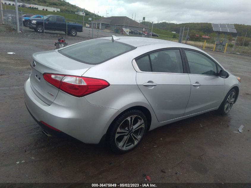 2014 KIA FORTE EX - KNAFX4A84E5208004
