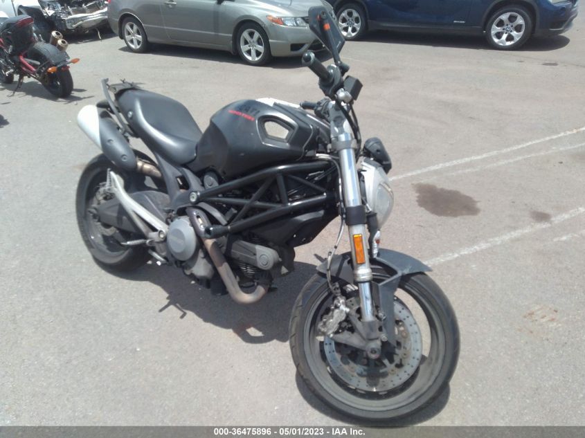 2012 DUCATI MONSTER 696 - ZDM1RADNXCB057793