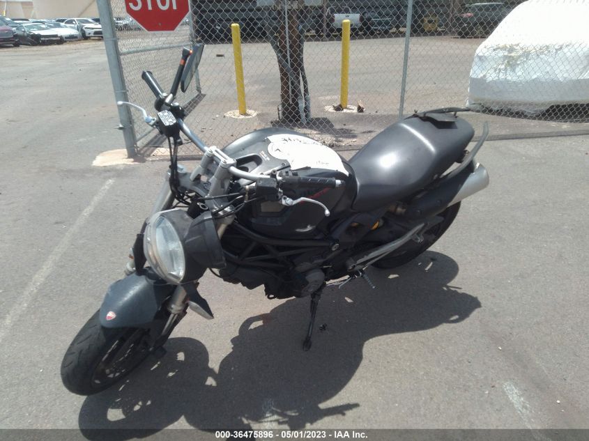 2012 DUCATI MONSTER 696 - ZDM1RADNXCB057793