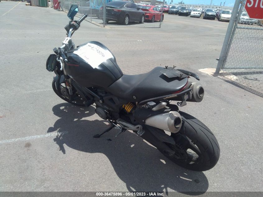 2012 DUCATI MONSTER 696 - ZDM1RADNXCB057793