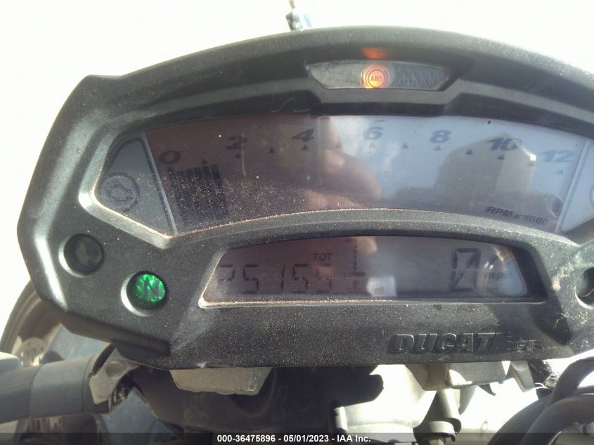 2012 DUCATI MONSTER 696 - ZDM1RADNXCB057793
