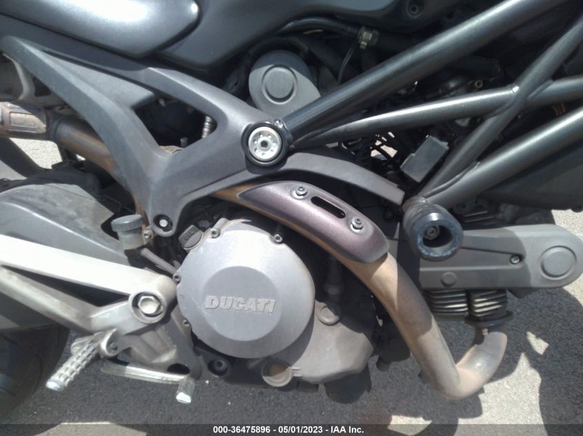 2012 DUCATI MONSTER 696 - ZDM1RADNXCB057793