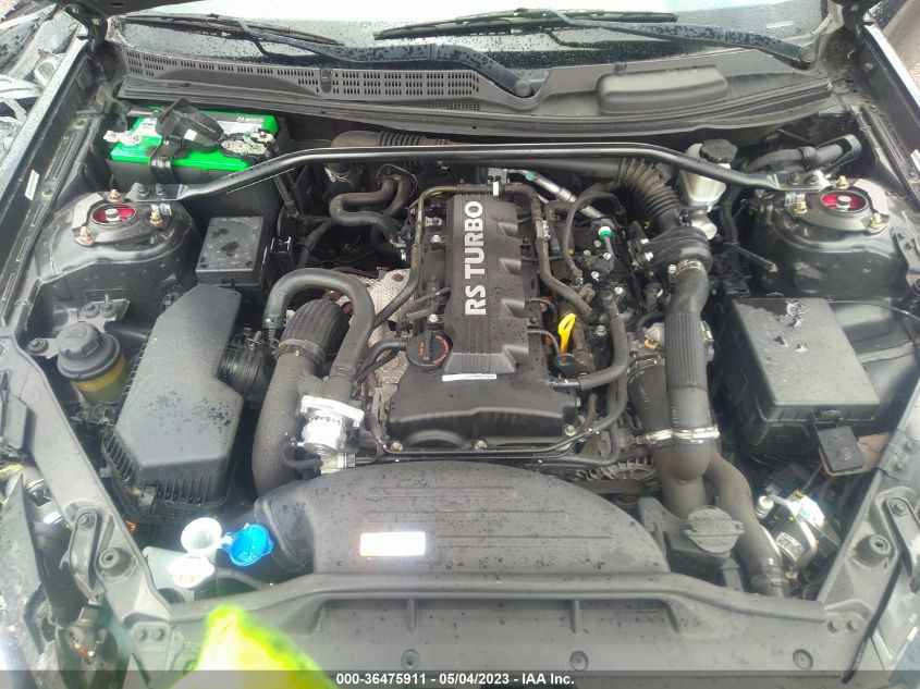 2014 HYUNDAI GENESIS COUPE 2.0T R-SPEC KMHHT6KD9EU116905