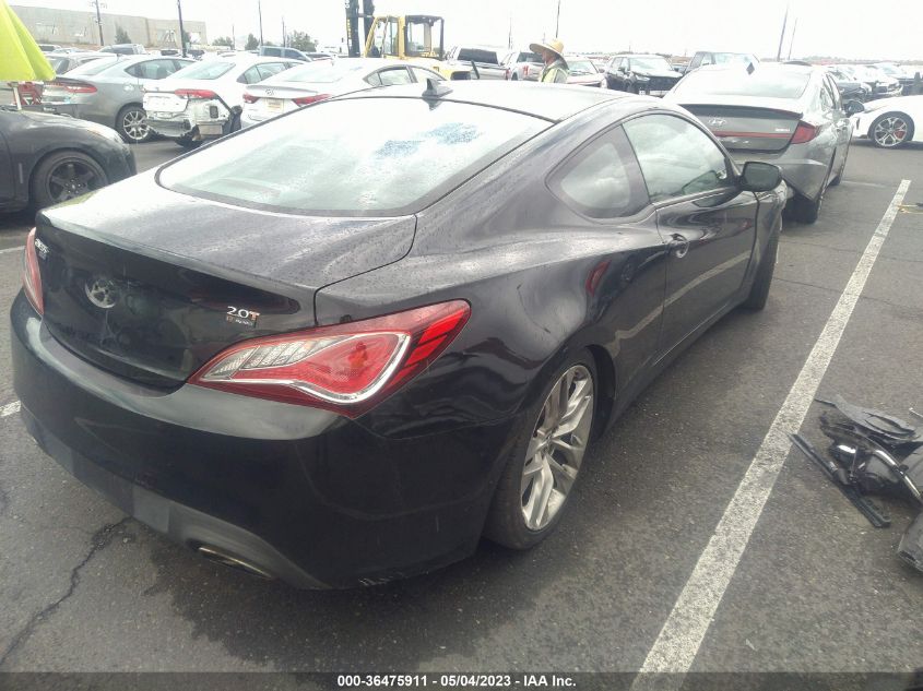 2014 HYUNDAI GENESIS COUPE 2.0T R-SPEC KMHHT6KD9EU116905