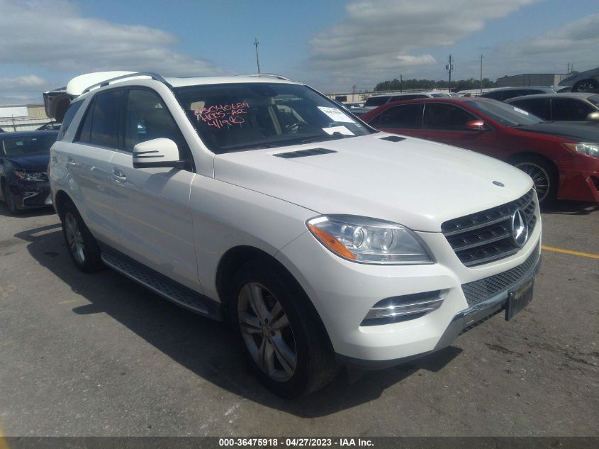 2013 MERCEDES-BENZ M-CLASS ML 350 - 4JGDA5JB5DA124630