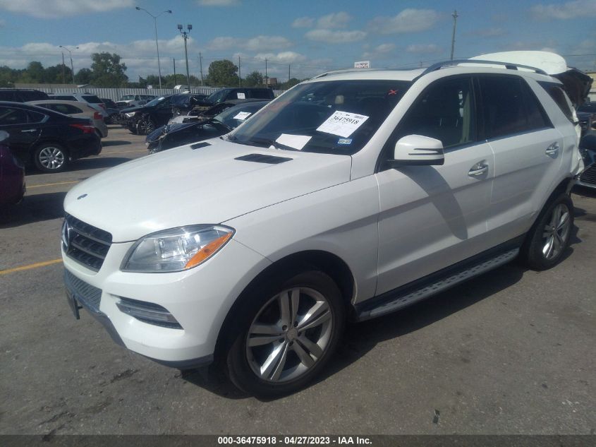 2013 MERCEDES-BENZ M-CLASS ML 350 - 4JGDA5JB5DA124630