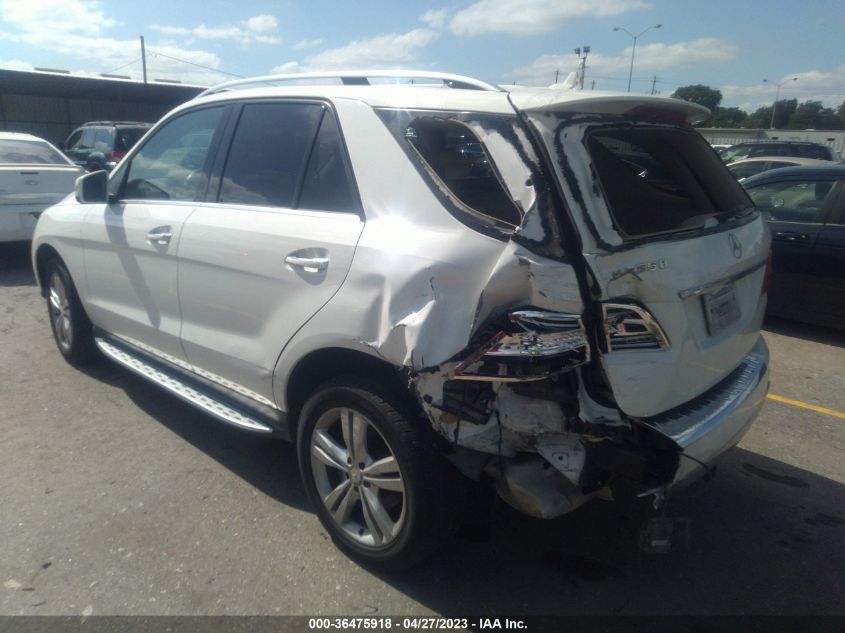 2013 MERCEDES-BENZ M-CLASS ML 350 - 4JGDA5JB5DA124630