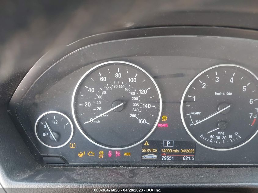 2013 BMW 3 SERIES 328I - WBA3A5C54DF358863