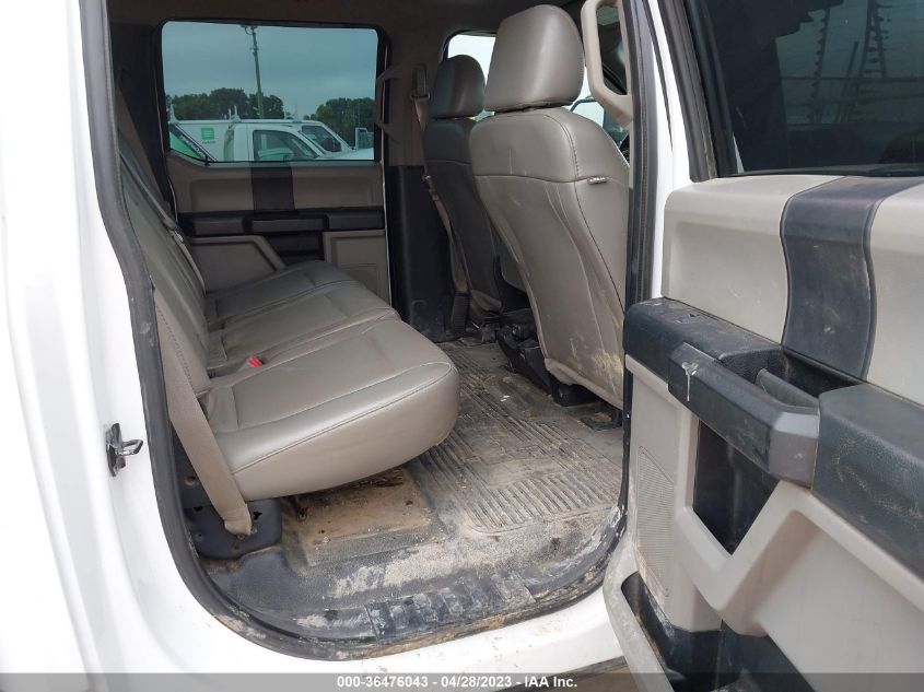 2017 FORD SUPER DUTY F-250 SRW LARIAT/PLATINUM - 1FT7W2B69HED58996