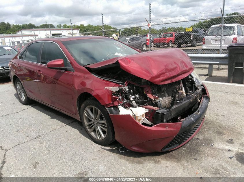 2017 TOYOTA CAMRY XLE/SE/LE/XSE - 4T1BF1FK3HU700438
