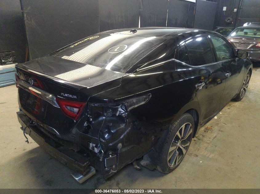2016 NISSAN MAXIMA 3.5 PLATINUM - 1N4AA6AP9GC901074