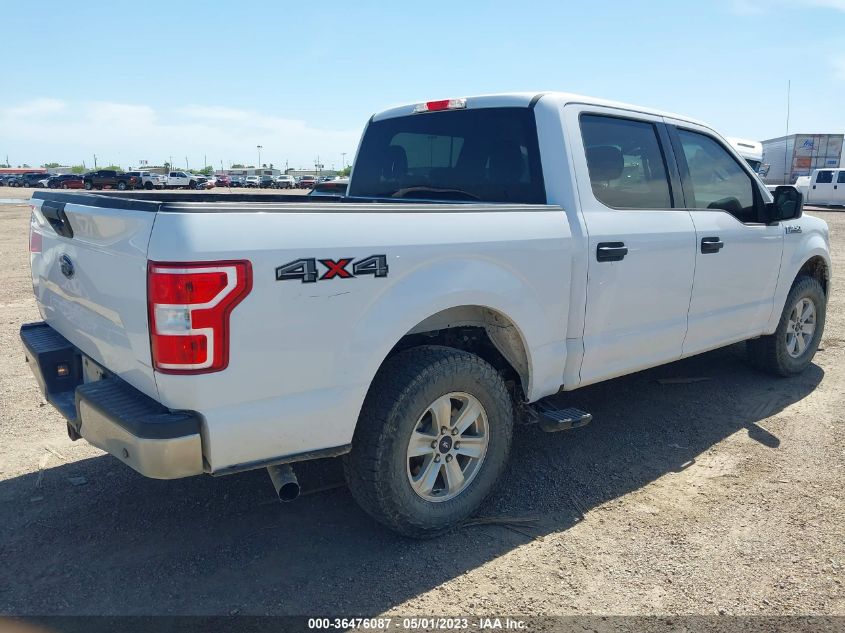 2018 FORD F-150 XL/XLT/LARIAT - 1FTEW1E59JKF95290