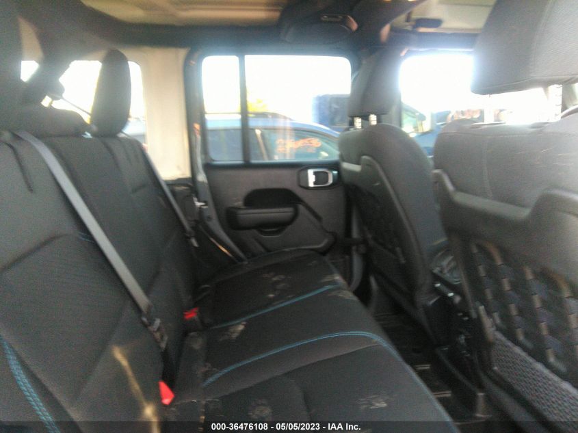 2022 JEEP WRANGLER 4XE UNLIMITED RUBICON 1C4JJXR60NW184507